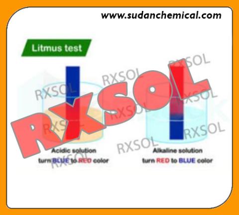 LITMUS RED INDICATOR PAPERS